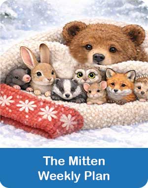 The Mitten weekly plan