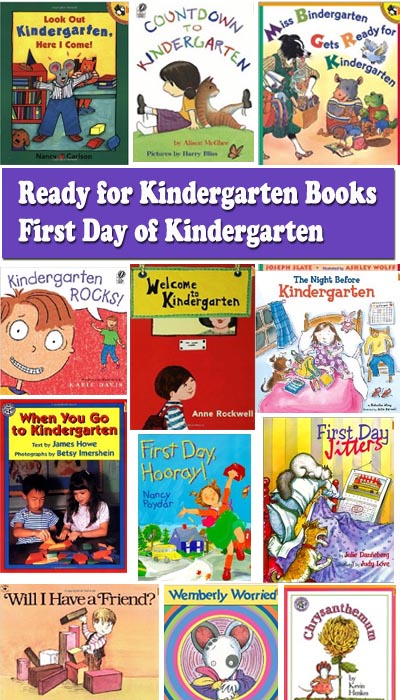 Ready for Kindergarten - First day of Kindergarten books