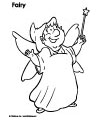 fairy coloring page