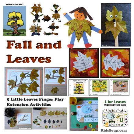 Fall Autumn And Leaves Preschool Activities And Crafts Kidssoup