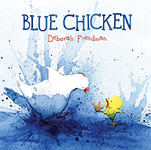 Blue Chicken - Chicken and Eggs Picture book for children