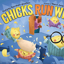 Chicks run wild - Chicken and Eggs Picture book for children