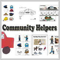 Preschool Kindergarten Community Helpers Activities and Lessons