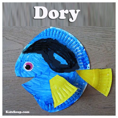 Dory craft for preschool and kindergarten