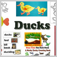 Preschool Kindergarten Ducks Activities and Crafts