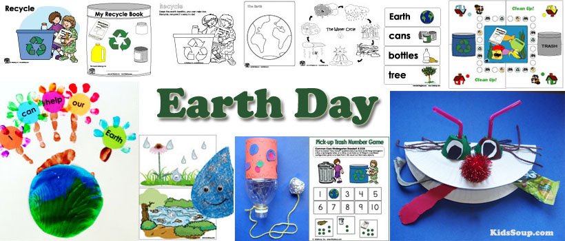 Earth Day Activities, Lessons, Crafts, and Games for Preschool