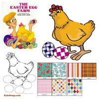 The Easter Egg Farm Story Time Activities and Crafts