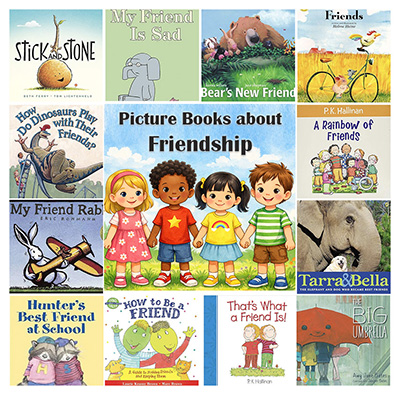 Friends and Friendship Picture Books for preschool children