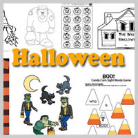 Preschool and Kindergarten Halloween Activities and Crafts
