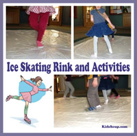 Olympic Competition: Ice Skating Movement Activity