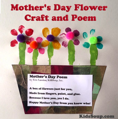 mothers day flower craft