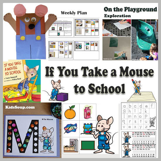 If you take a mouse to school preschool activities and games
