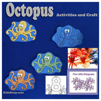 Preschool Kindergarten Octopus Booklet and Activities