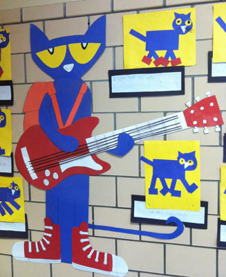 pete cat classroom decoration preschool kidssoup activities deco