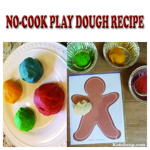 diy play dough no cook