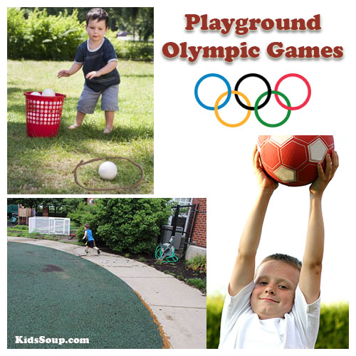 Playground olympics gross motor skills activities for preschool
