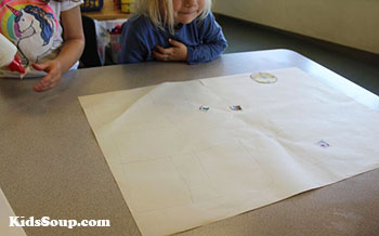 Making Maps preschool activity