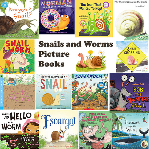Snails and Worms Picture Books