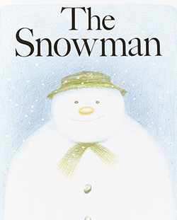 Snowman picture book preschool and kindergarten