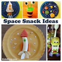 Preschool Kindergarten Space Snack Ideas