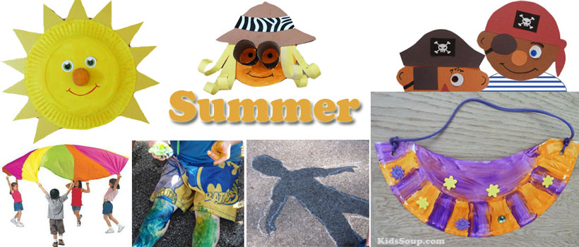 summer preschool activities kids crafts games and printables kidssoup