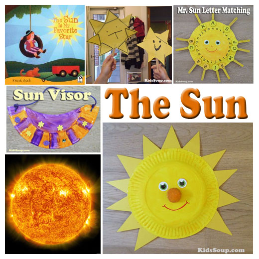The sun activities and games for preschool and kindergarten