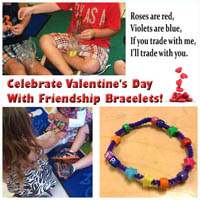 Friendship preschool lesson, activity, and craft for Valentine's Day