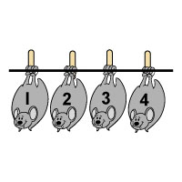 Bats number line activity and printables for preschool and kindergarten