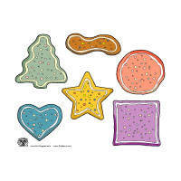 Five Little Cookies Rhyme and Activity