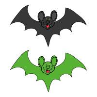 Bats Felt Story activity and printables for preschool and kindergarten