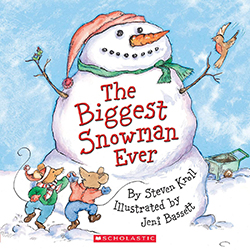 Biggest snowman picture book preschool and kindergarten