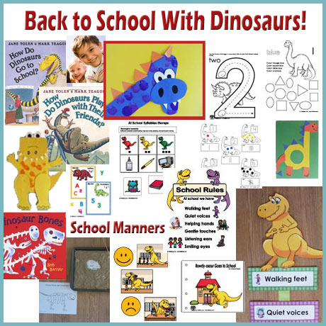 Back To School With Dinosaurs | KidsSoup
