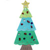 preschool and kindergarten Christmas Tree artwork