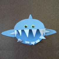 Shark teeth craft and activities