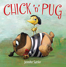 Chick and Pug - Chicken and Eggs Picture book for children
