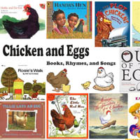 Preschool Kindergarten Chicken and Eggs Books and Rhymes