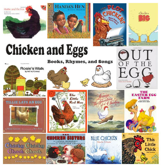 Chicken and Eggs Preschool and Kindergarten Books and Rhymes