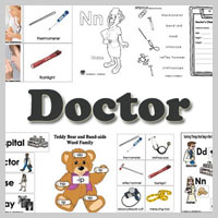 Preschool Kindergarten Doctor Activities and Lessons