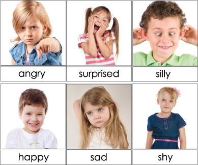 Emotion Cards and Activities for preschool and kindergarten