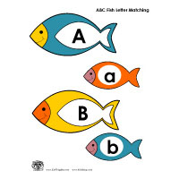 preschool and kindergarten ocean and fish letters activities