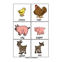 Farm animals games and printables for preschool and kindergarten