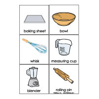 baking tools preschool and kindergarten activity and printables