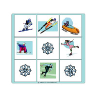 preschool and kindergarten Winter Olympic Games activities and games