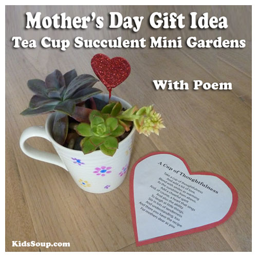 Tea Cup Succulent - Your Homebased Mom