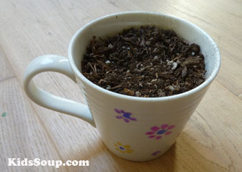 Mother's Day preschool tea cup craft idea