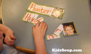 My name activities and printables for preschool and kindergarten