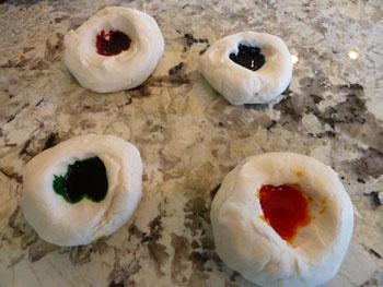 preschool non cook play dough recipe step 7