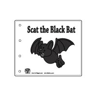 Bat Emergent Reader booklet and activities for preschool and kindergarten