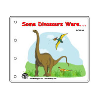 preschool and kindergarten dinosaur emergent reader and activity