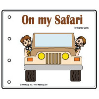 On my Safari preschool and kindergarten emergent reader 